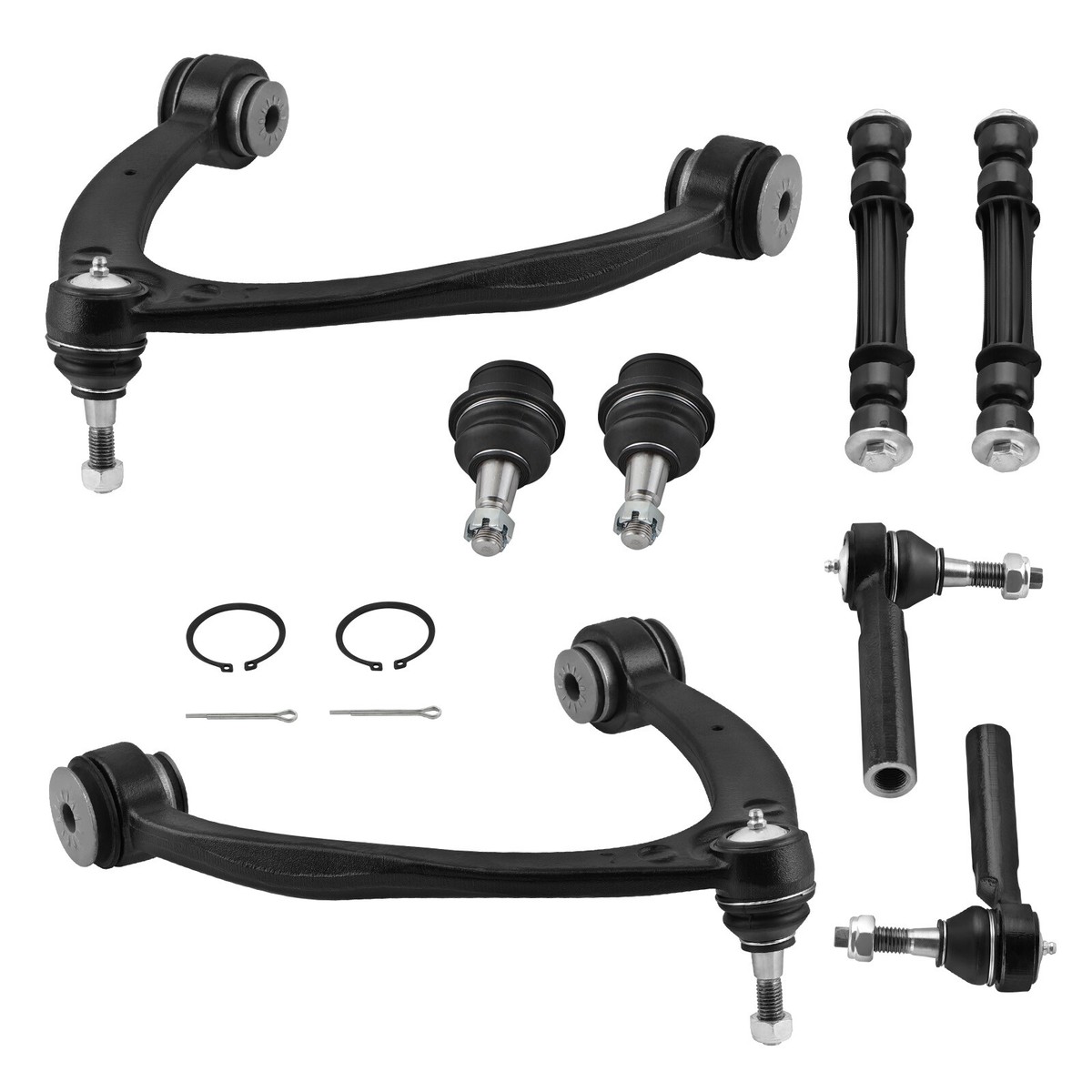 Detroit Axle 4-Piece Shock Absorber Set For 4WD Chevy Silverado/GMC Sierra 1999-2006