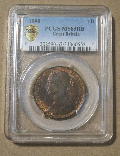 1890 Victoria Penny — photo from the most recent tracked eBay sale