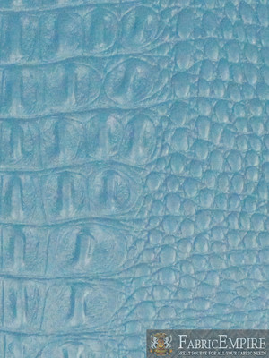 Crocodile Fake Leather Vinyl Fabric GATOR Embossed Texture 54'' Wide By The Yard 