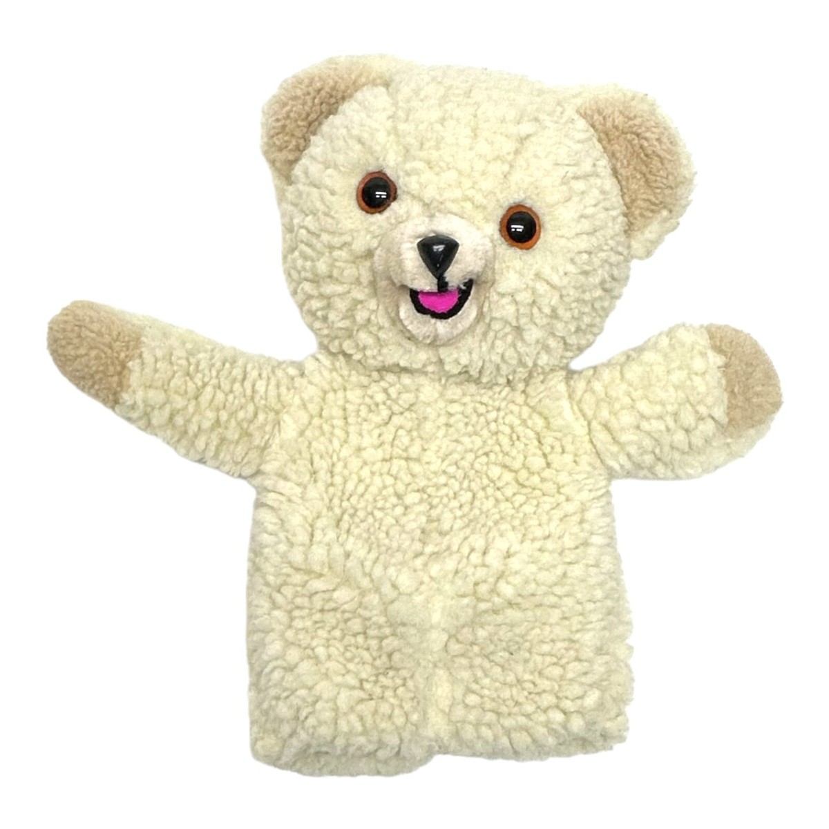 Vintage Russ 1986 SNUGGLE BEAR Lever Brothers Softener Plush Hand Puppet