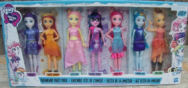 my little pony equestria girls friendship party pack