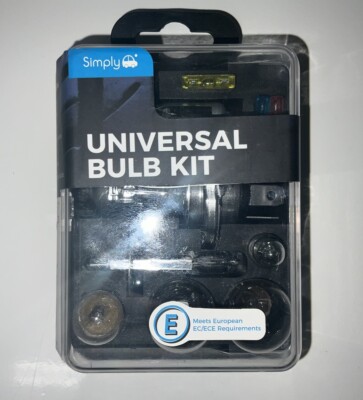 Simply Universal 10 Stück Auto Notfall Birne Sicherung Ersatzteile H1 H4 H7 Kit Set