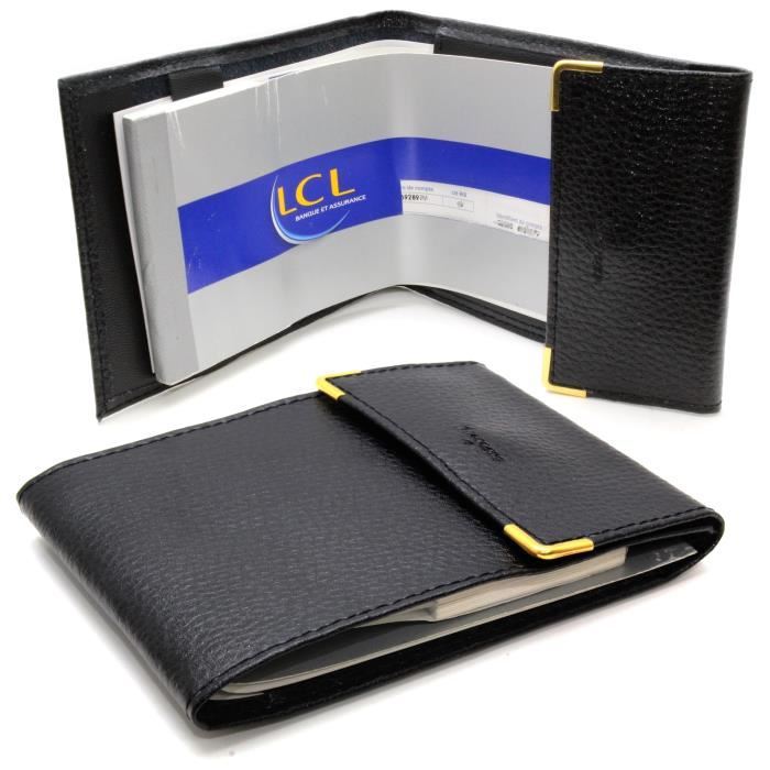 Portefeuille Homme 2 Volets Violet à Carreaux - 8 Fentes Cartes, Poche Zippée, Dimensions 12,7 X 8,4 Cm