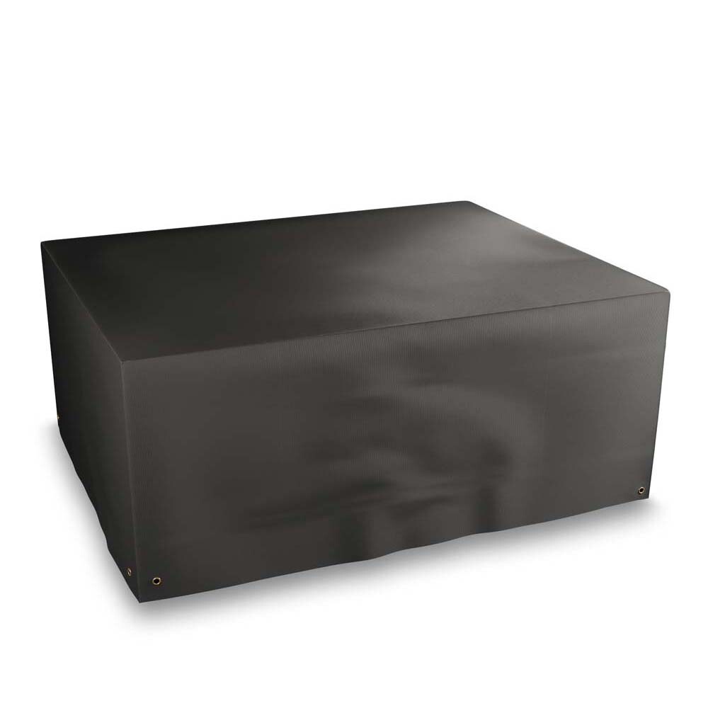 Ultimate Quality Black 6 Seater Table Chairs Cover L212cm W132cm H65cm