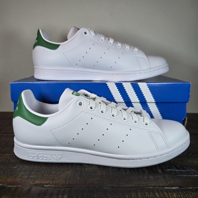 adidas Stan Smith Mens Size 8 Casual Lifestyle Shoes White Green FX5502