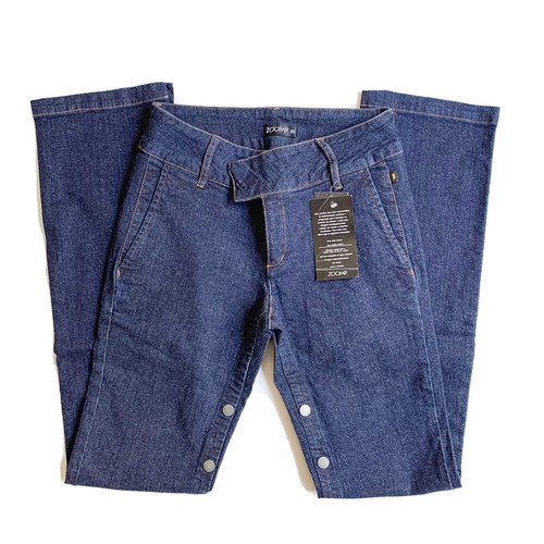 Womens Zoomp Jeans Bootcut Dark Wash 