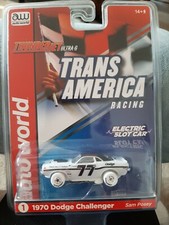 Auto World Trans America Iwheels 70 Dodge Challenger THUNDERJET ULTRA-G SLOT CAR