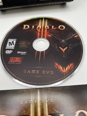 Diablo III 3 Cover Carton Box and Cd BOX Case only no Game Code