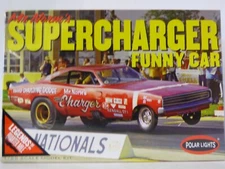 Polar Lights Dodge Charger Supercharger Funny Car Mr Norm's kit 1:25 scale