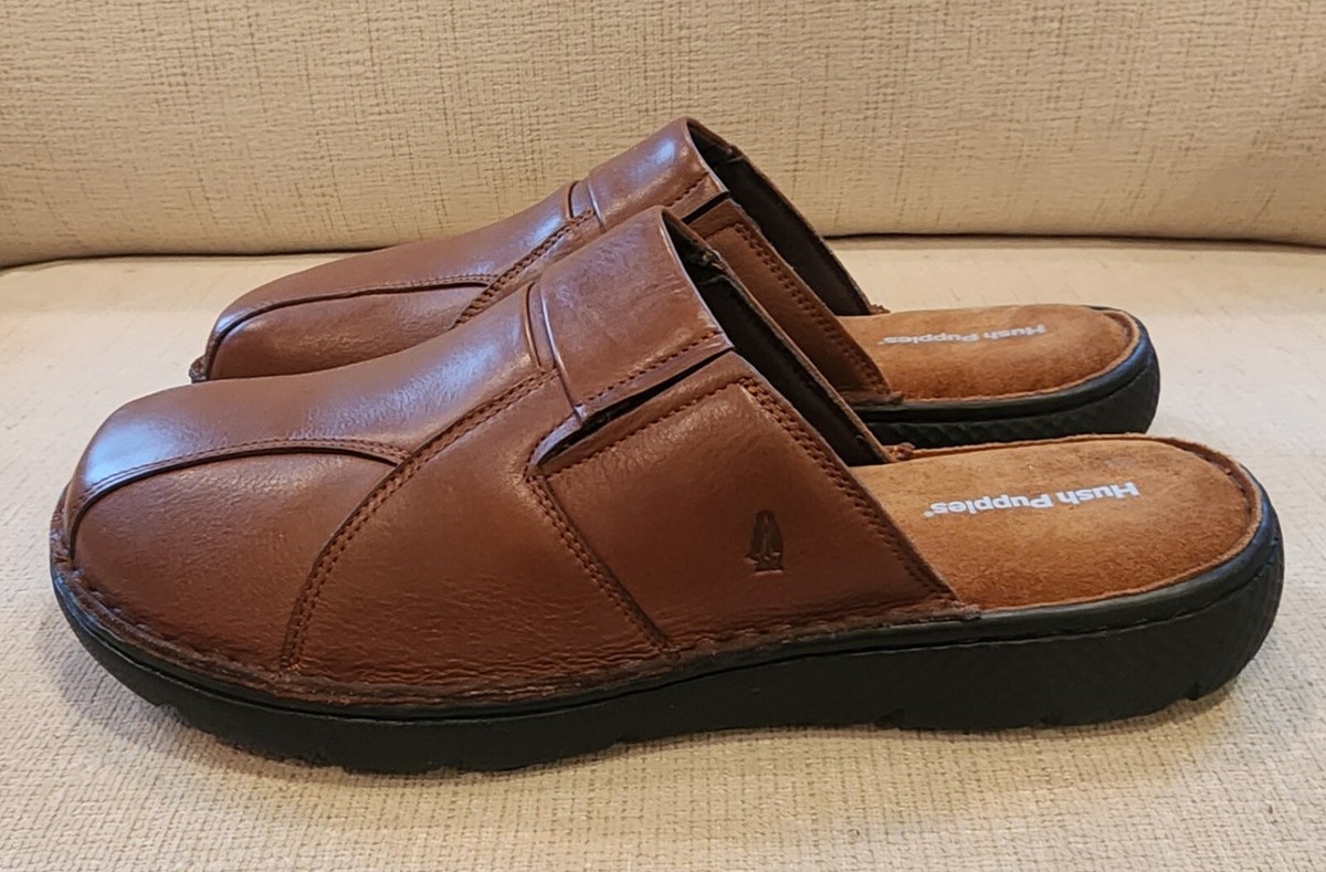 Puppy Mules Hush Puppies Homme Carson Mule Sandal Glissante, Noir