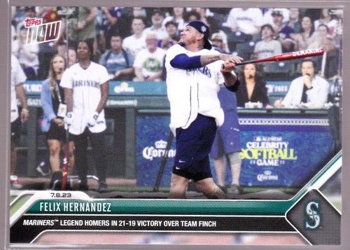 2023 Topps Now 544 Félix Hernández