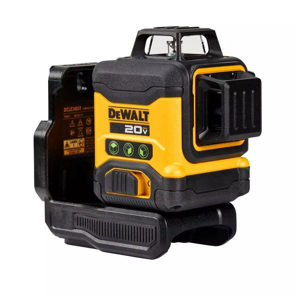 NIVEL LASER 360 GRADOS 3 POSICIONES 80FT:IP54 DEWALT