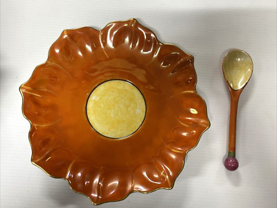 Rare Noritake 'M' Morimura (Japan) Antique Underplate 10.5'' & Spoon 7.4'' only