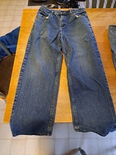 Old Navy Boy's Straight Jeans Blue Stretch Denim Size 18 Husky Tag 