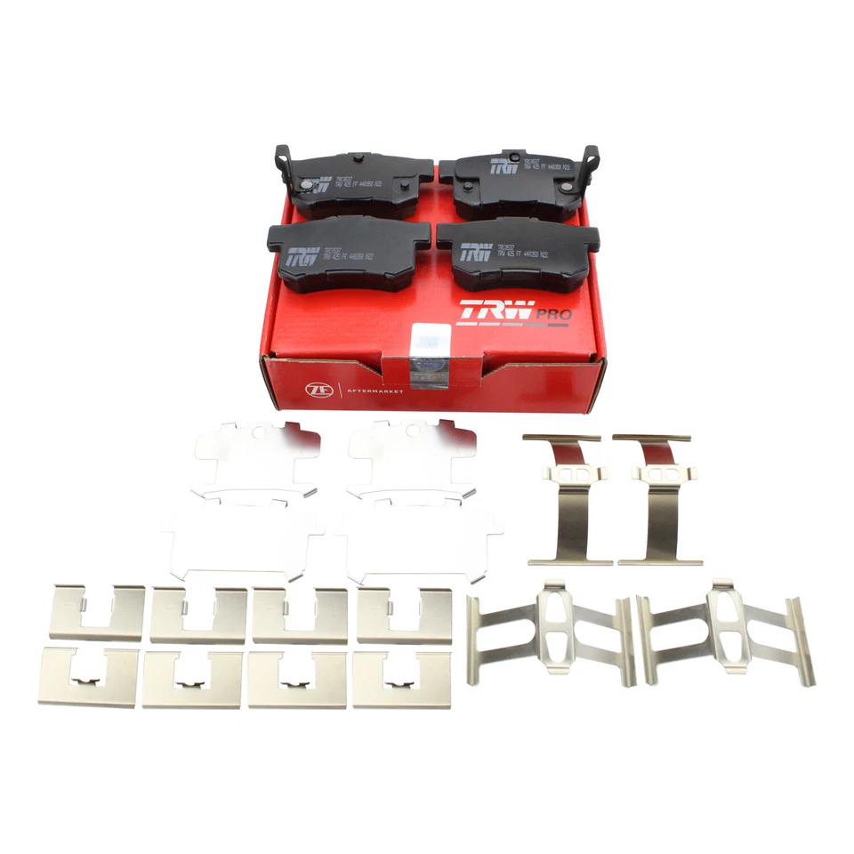 Juego de pastillas de freno traseras TRW Pro para CL ILX Integra RSX TSX Vigor Accord Kizashi SX4 Foto 3 de 4