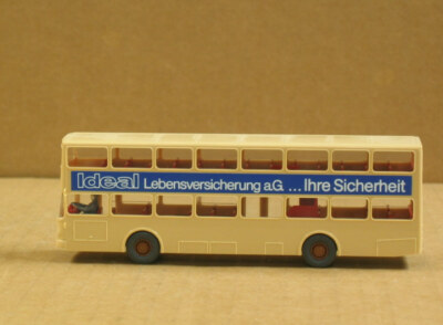 WIKING HO MAN Bussing Ideal Double Deck Bus