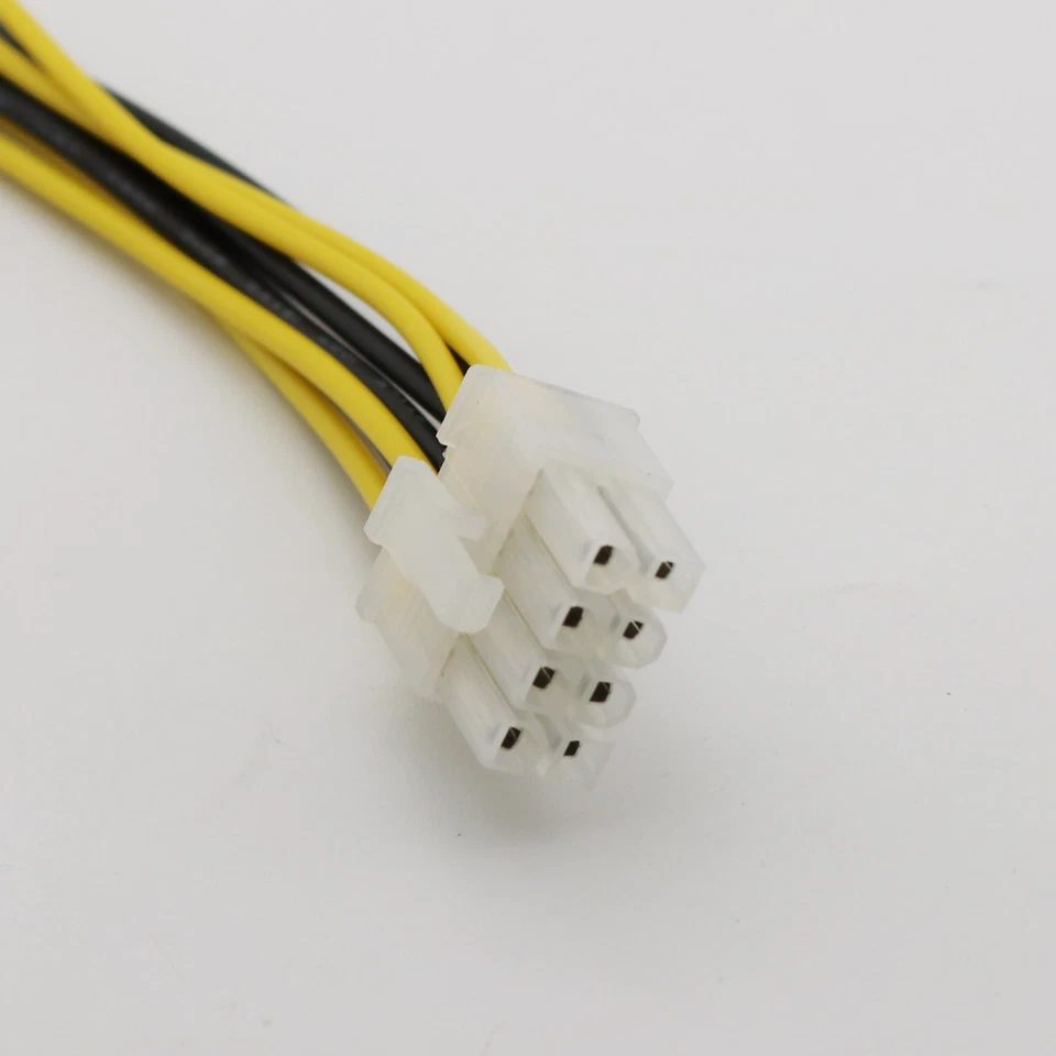 1x 4 Pin ATX & 4 pin LP4 Molex to 8 pin EPS Power Adapter Y Splitter Cable 20cm - Image 3 of 4