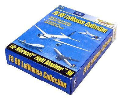 Microsoft Flight Simulator 98 – PC Big Box – Version Française PAL (Bon état)