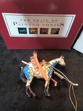 2006 "WOODLAND HUNTER" Retired Trail of Painted Ponies Christmas Ornament