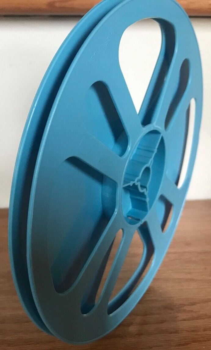 SUPER8 400 ft. Blue Plastic Movie Film Reels BRAND NEW 5Reel Pack