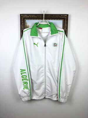 Vintage Puma Algeria football Set Jacket Pants Soccer Suit