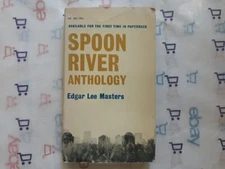 Spoon River Anthology by Edgar Lee Masters 1962 Collier Books Paperback