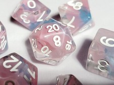 Celestial Wisps Dice Set  Poly RPG DnD Dungeons Dragons AD D Pathfinder d20