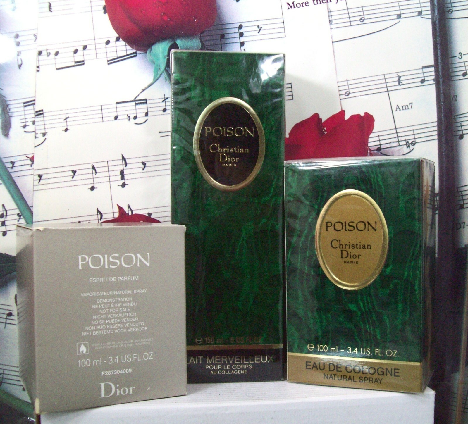 dior poison lotion