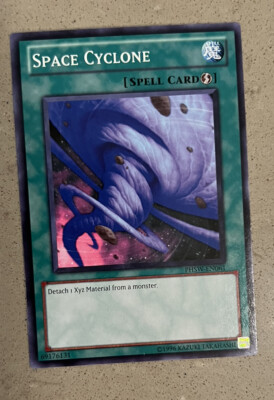Phsw-en061 Card Yu-Gi-Oh! Space Cyclone Card - Quick-Play Spell From Photon  Shockwave Set, Common Quick-play Spell Card