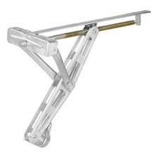 Universelle Ausdrehstütze bis 750 kg Stütze Caravan 567x280x495mm Kurbelstütze