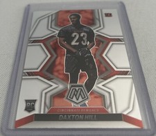 2022 Panini Mosaic Football Daxton Hill Cincinnati Bengals Rookie #378