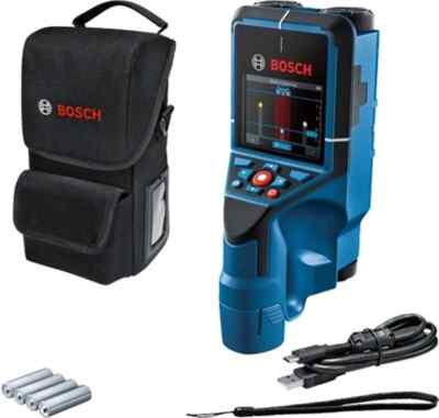 Bosch Ortungsgerät Wallscanner D-tect 200 C mit 4x 1,5 V-LR6-Batterie (AA)