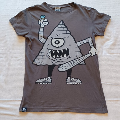 2012 Drop Dead Pyramid Monster Grey T-Shirt Adult Size XS Oli Sykes