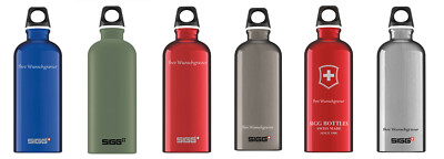 SIGG Alutrinkflasche 'Traveller' - 0,6 L, mit Namensgravur