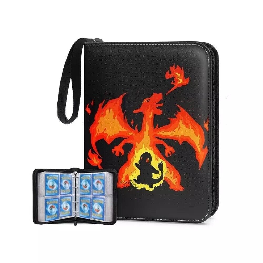Card Book Holder Binder Album Collection Pocket 400 Trading Pokemon Cards Case International