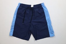 Vintage Nike Mens Medium Faded Color Block Travis Scott Mini Swoosh Lined Shorts