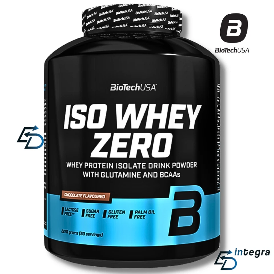 BIOTECH - Iso Whey Zero 1816 g Proteine Isolate del Siero del Latte