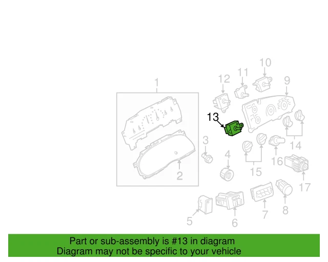 Interruptor de motor soplador Ford serie E original OEM YH-536 2005-2023 F2UZ-19986-B Foto 4 de 4