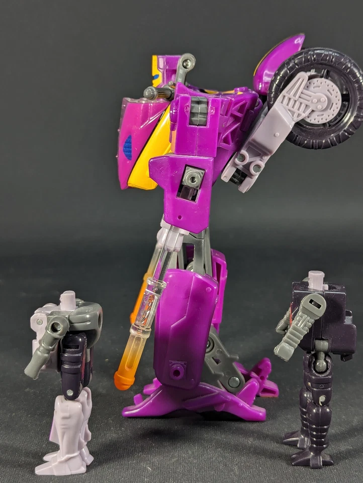Transformers Micron Legend Doubleface complete Takara MX-01 Armada Sideways - Image 2 of 4