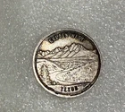 Vintage Swiss of America .999 Fine Silver 1 oz Round ~ ROLO ~ Golden West Teton