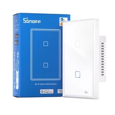 Smart Light Switch, 2.4GHz WiFi Touch Smart Wall Switch for Lights T2US2C