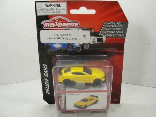 Majorette Deluxe Cars Chevrolet Camaro Die-Cast 1/64 Diecast