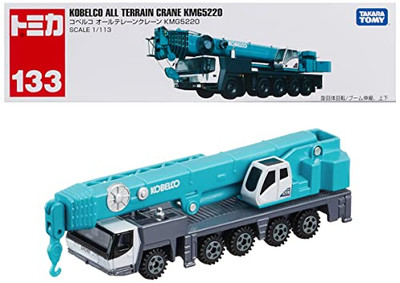 Tomica Long Type Tomica No133 Kobelco All Terrain Crane KMG5220 | eBay