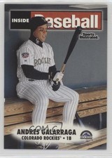 1997 Fleer Sports Illustrated Inside Baseball Andres Galarraga #42 11pj