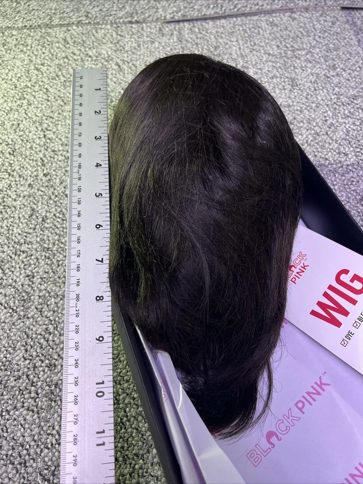 Peluca Negra 100% Hhbw Dream Girl Pura Brasileña Virgen Remy HD ENCAJE Color Natural Foto 2 de 4