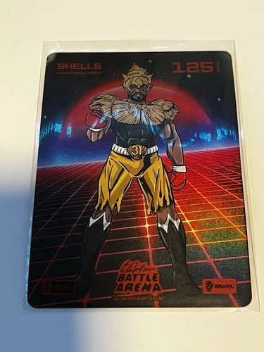 2026 Bo Jackson Battle Arena Shells #PG-50 Donnie Shell Power Glove Brawl Foil