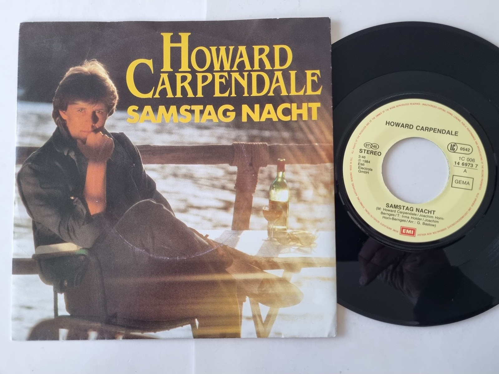 Howard Carpendale - Samstag Nacht 7'' Vinyl Germany