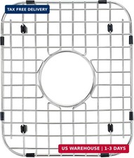 Kitchen Sink Protector Grid, Stainless Steel Sink Bottom Grid 13.6 x 11.6 Inch,