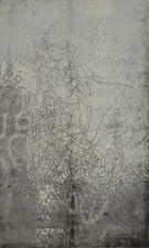 Abstract Whirlwind Pattern Rug for Modern Home Aesthetics 6x9 Handmade Carpet