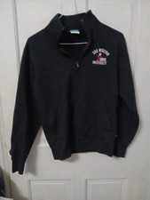 Champion Women's Navy Blue Pullover Jacket Sz S Logo Upper Left Chest